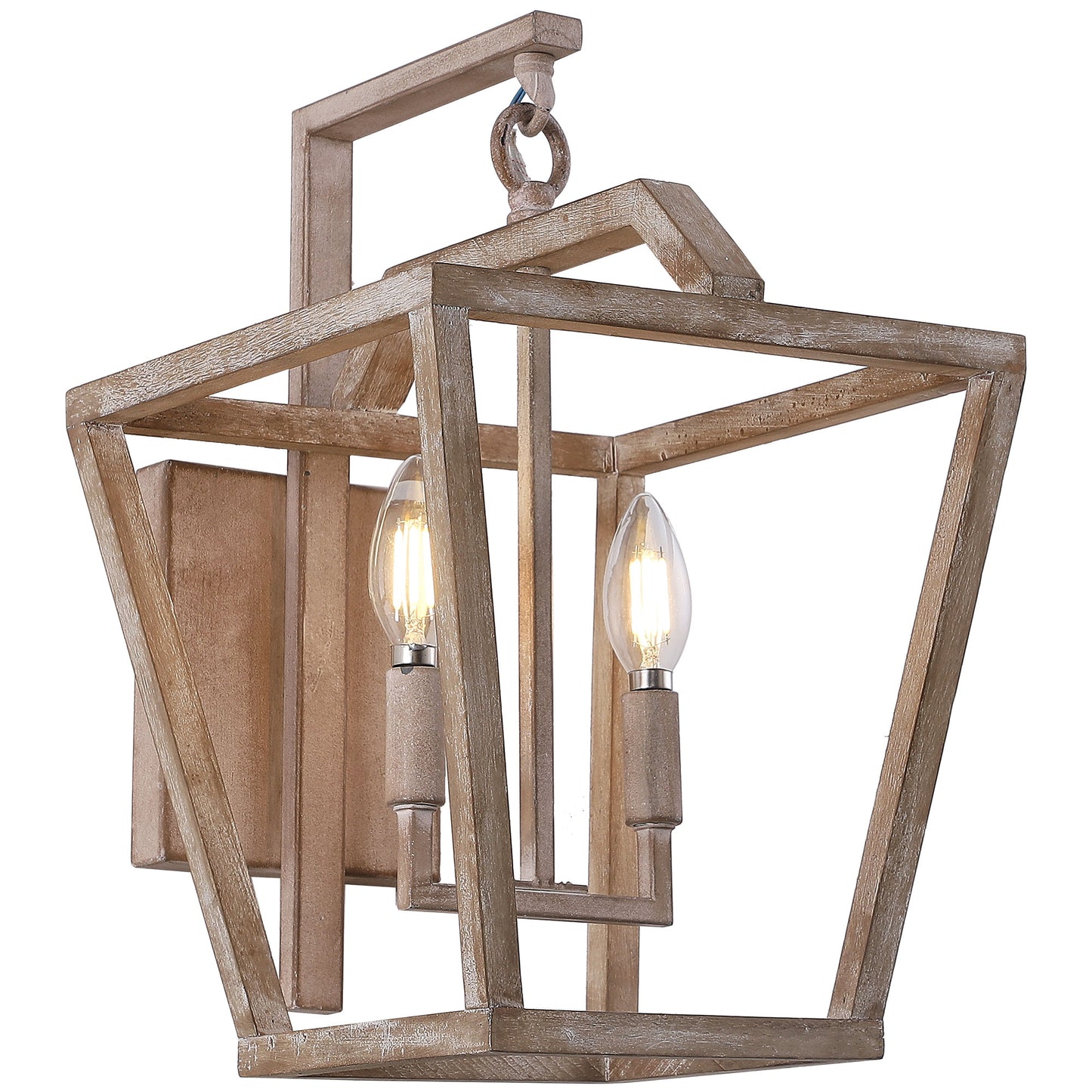 FC4068-2 Lights Cottage Wall Sconce, Indoor and Outdoor Universal Light Fixture