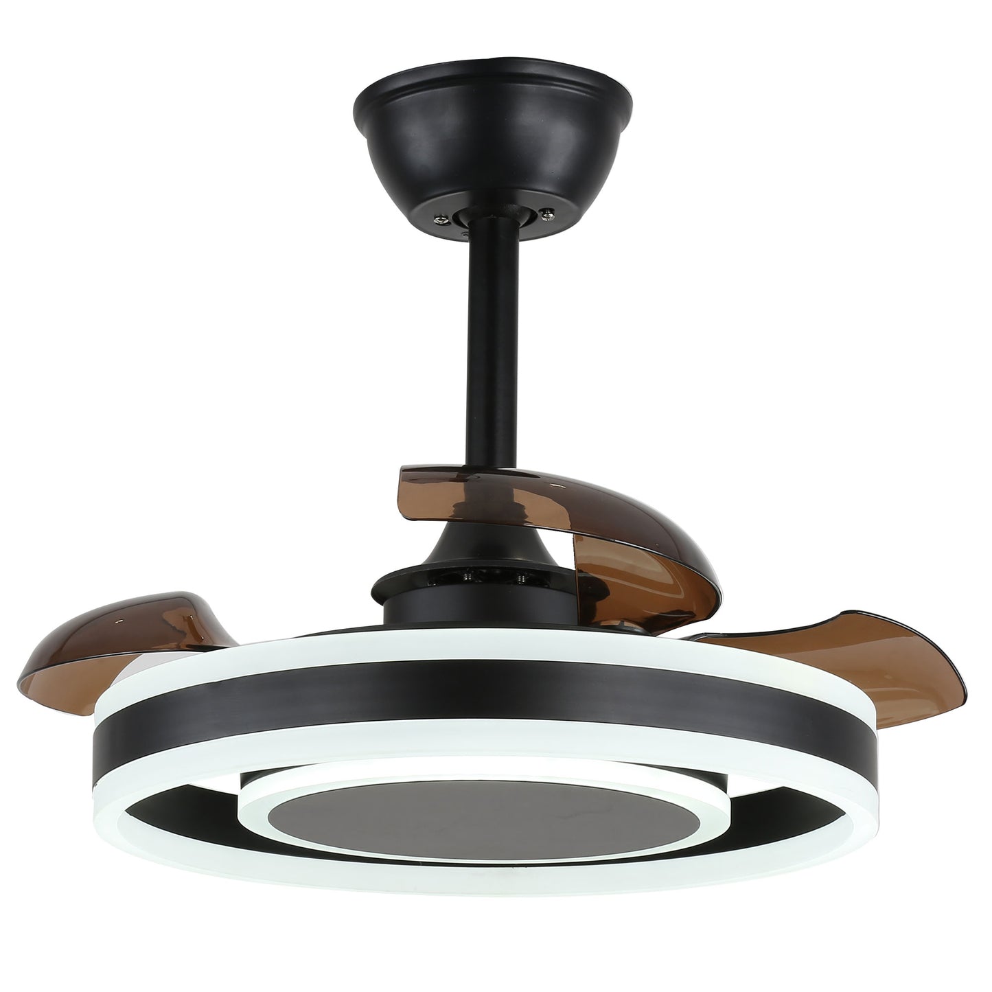 DC2205-22" Modern Reversible Ceiling Fan with Remote and LED Light Kit Included