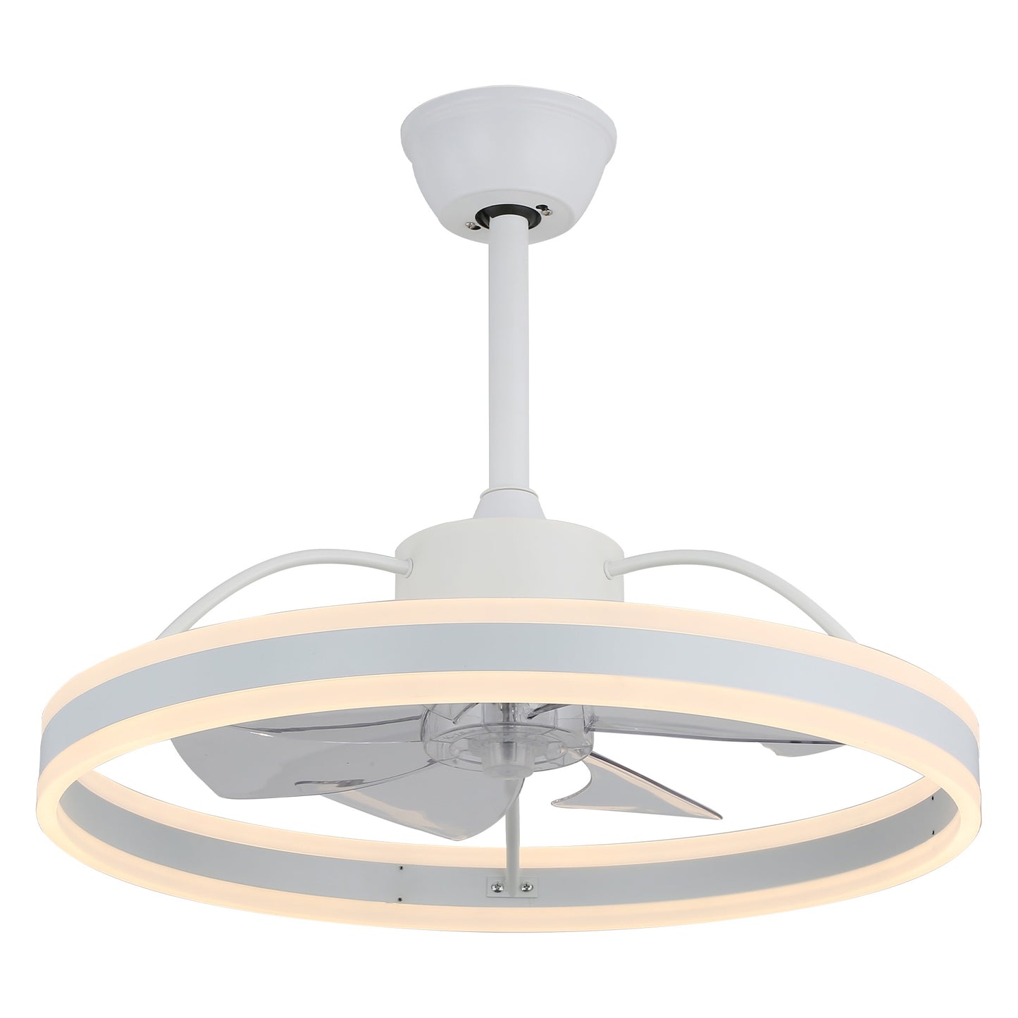 DC2402-BellaDepot 23.6" Modern Reversible Ceiling Fan with LED Light Kit Included and Remote