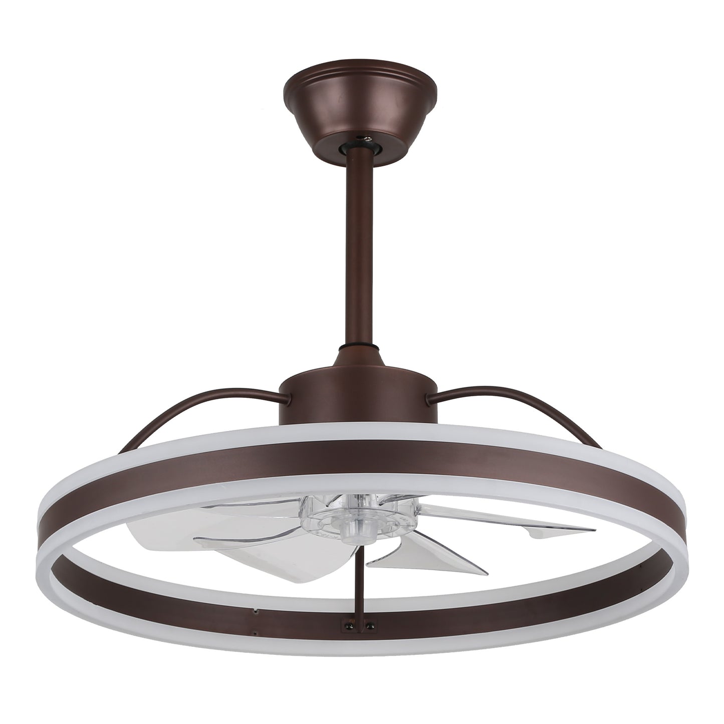 DC2402-BellaDepot 23.6" Modern Reversible Ceiling Fan with LED Light Kit Included and Remote