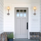 FC4105-1 Light Chrome Finish Luxury Crystal Wall Sconce