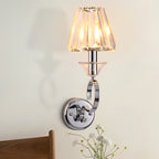 FC4105-1 Light Chrome Finish Luxury Crystal Wall Sconce