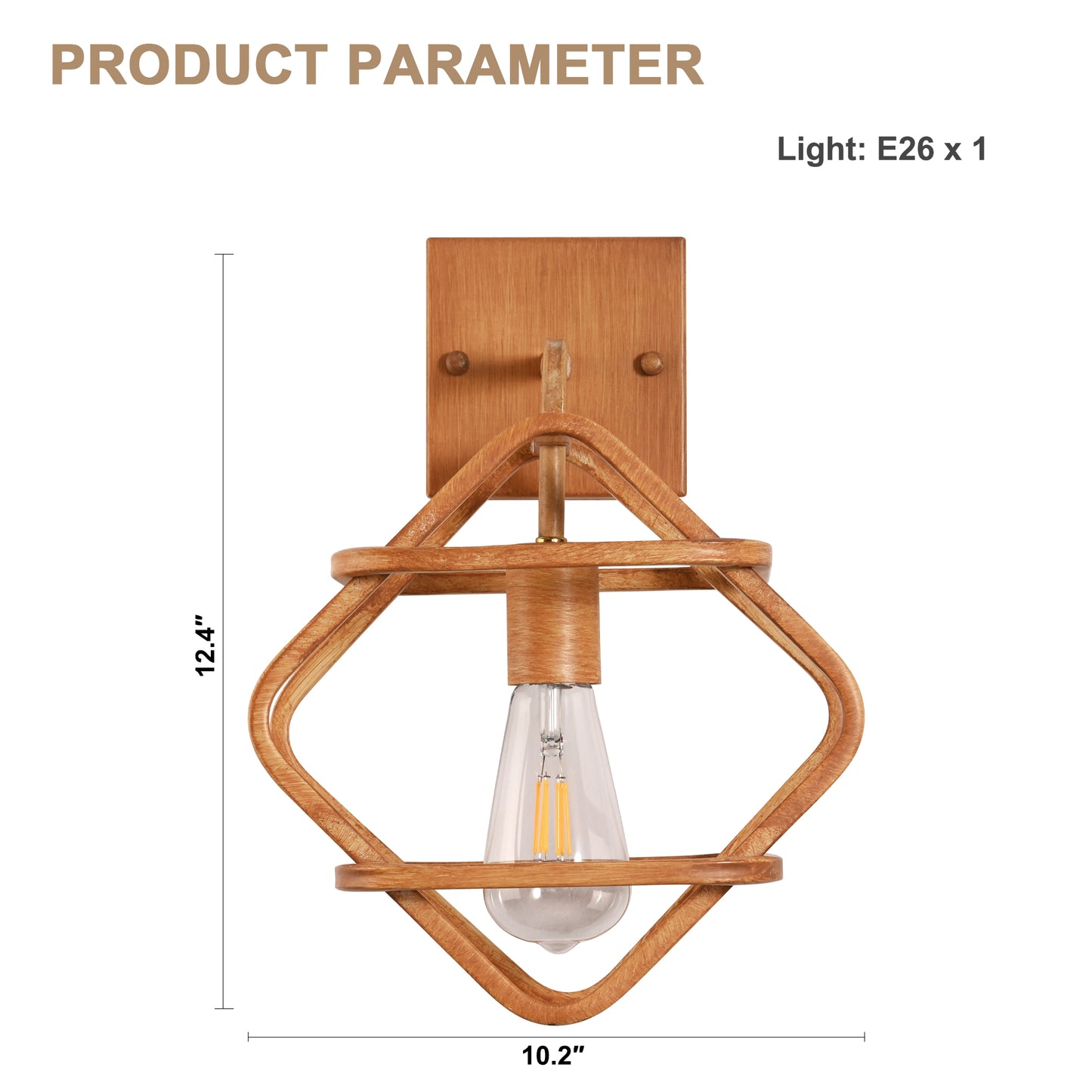 FC4101-1 Light Modern Style Wall Sconce, Outdoor Lighting