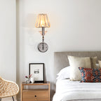 FC4105-1 Light Chrome Finish Luxury Crystal Wall Sconce