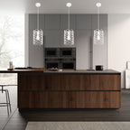 1 - Light White Cylinder Pendant Light, 6.7" Dining Room Light Fixtures Kitchen Island Light
