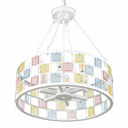 6 - Lights Modern Europe Chandelier, 17.7" Farmhouse Chandeliers for Dining Room with Adjustable Chain