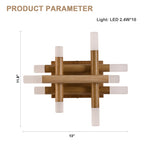 FC4099-1 Light Linear Style Wall Sconce, Outdoor Decoration Lighting