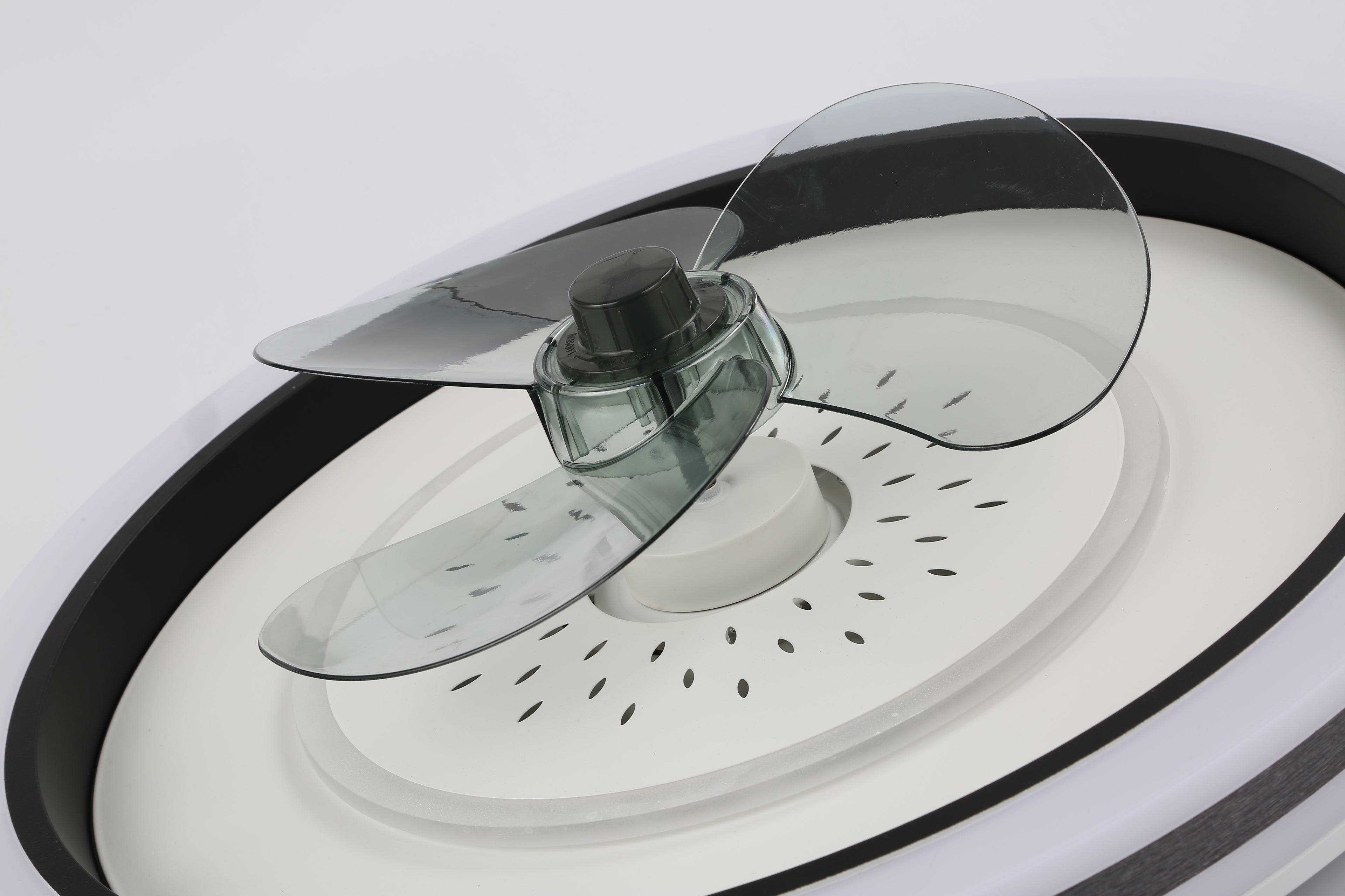 DC2010-BellaDepot 18.9" Modern Low Profile Reversible Ceiling Fan with LED Light Kit Included and Remote