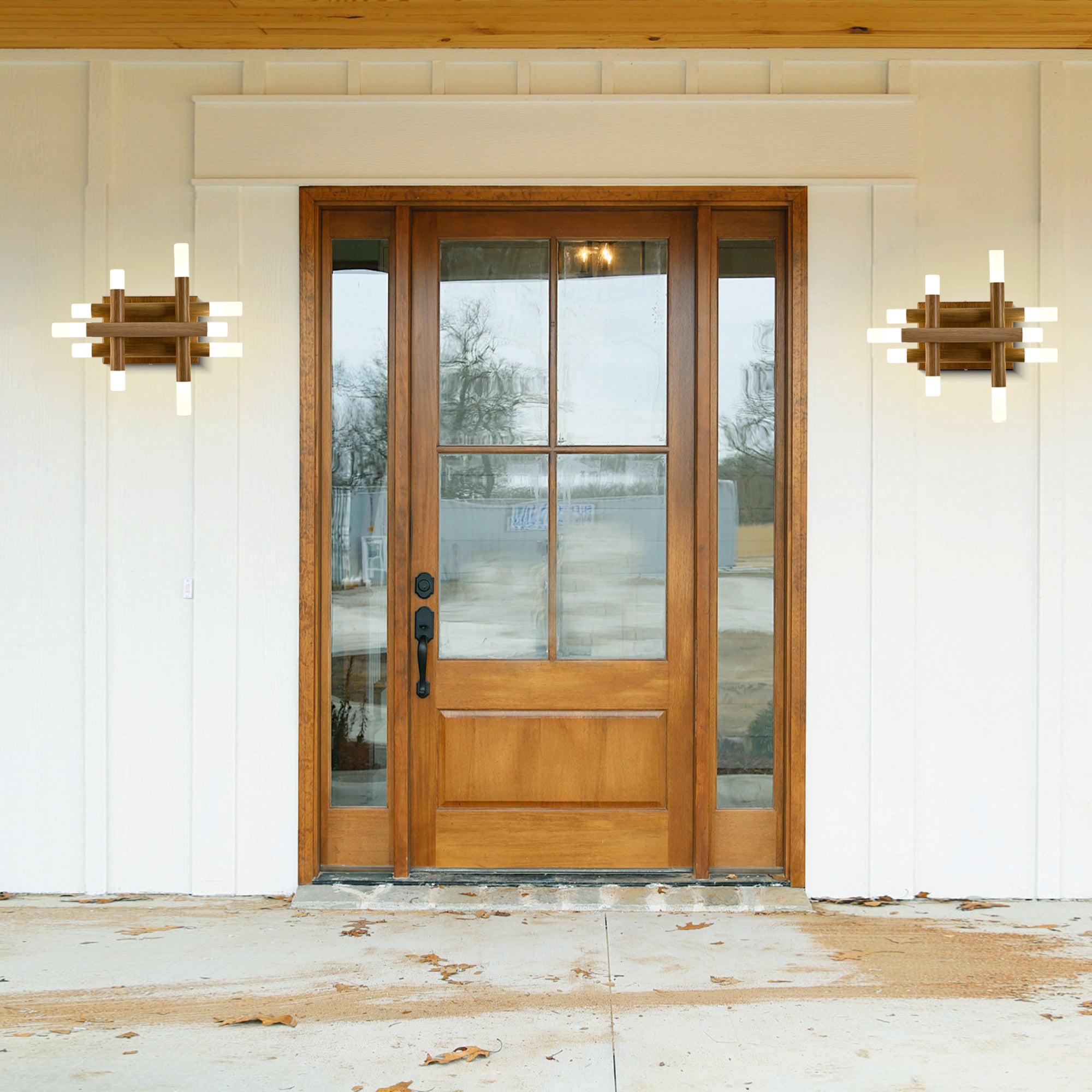 FC4099-1 Light Linear Style Wall Sconce, Outdoor Decoration Lighting