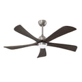 52 Inch Modern Farmhouse Solid Wood 3 Blade Ceiling Fan with Lights & Remote Control, 6 Speed DC Motor Reversible Ceiling Fan