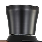 44 Inch Black/Chrome Modern Flush Mount Ceiling Fan with Dimmable LED Lights and Remote, 6 Speeds DC Motor Low Profile Ceiling Fan