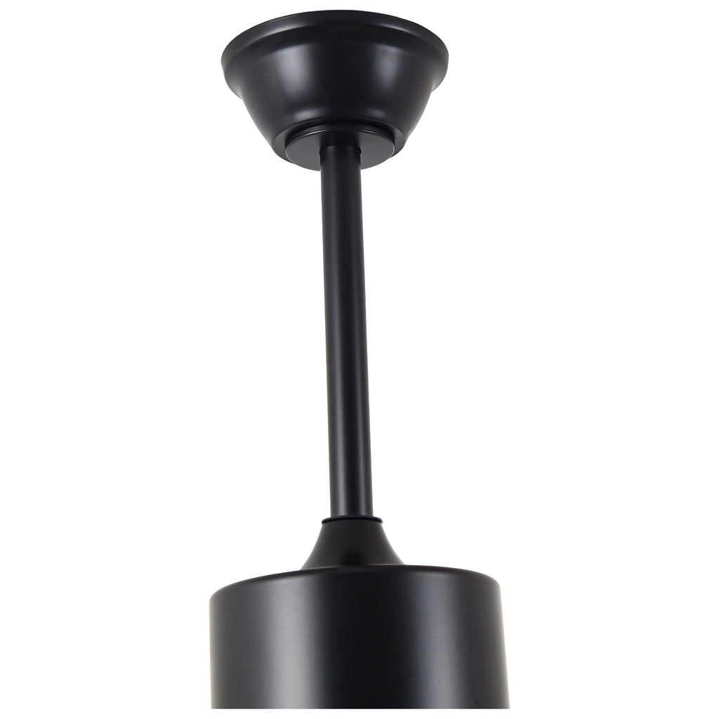 52 Inch Industrial Farmhouse Ceiling Fan with Lights and Remote Control, 6 Speeds Reversible Caged Ceiling Fan for Living Room