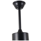 52 Inch Industrial Farmhouse Ceiling Fan with Lights and Remote Control, 6 Speeds Reversible Caged Ceiling Fan for Living Room