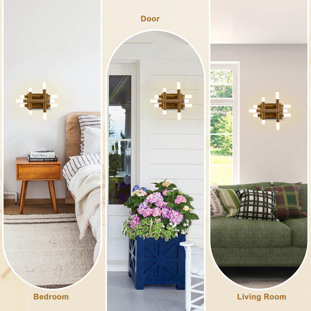 FC4099-1 Light Linear Style Wall Sconce, Outdoor Decoration Lighting