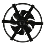 18.5" BellaDepot Industrial Caged Ceiling Fan with 6 Lights & Remote - Black Metal Vintage Style, Reversible Blades, 3 Speeds