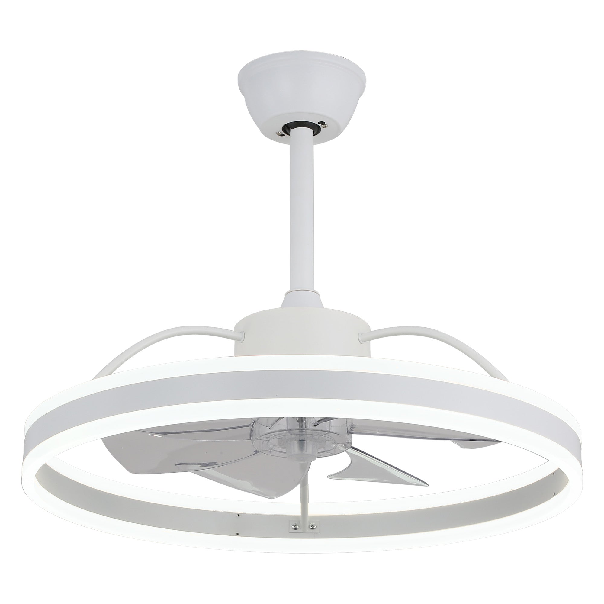 DC2402-BellaDepot 23.6" Modern Reversible Ceiling Fan with LED Light Kit Included and Remote