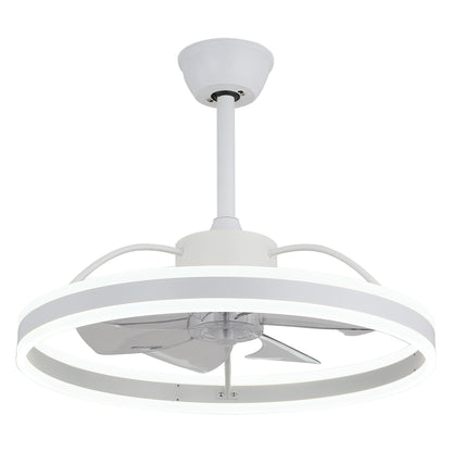 DC2402-24" Small Size Modern Design Ceiling Fan with LED Light Kit Included and Remote