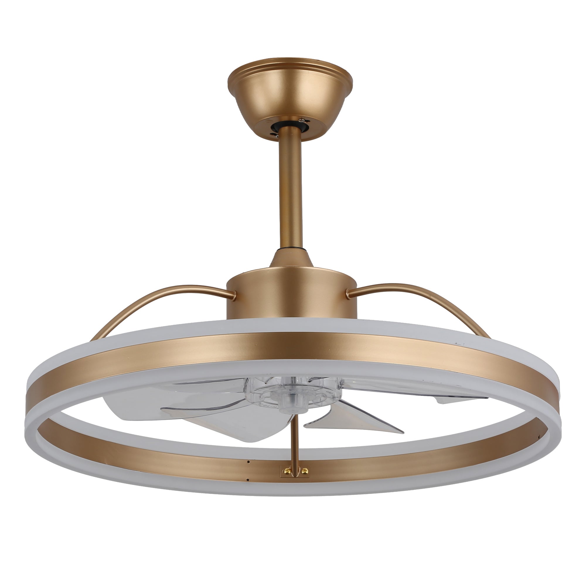 DC2402-BellaDepot 23.6" Modern Reversible Ceiling Fan with LED Light Kit Included and Remote